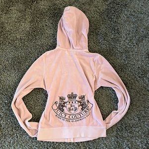 RARE BABY PINK JUICY ZIP